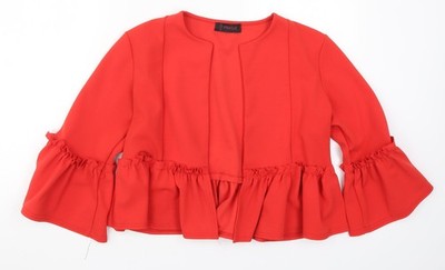 Rote Damenjacke UK Größe 14 Prag