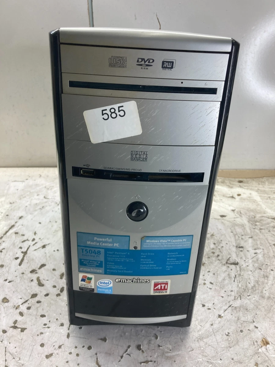 eMachines 1 GB RAM PC Desktops & All-In-One Computers for sale | eBay