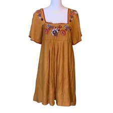 Madewell Embroidered Square Neck Dress, bohemian, festival, hippie, breezy