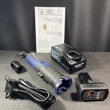 Snap-On 3/8” Dr Cordless BRUSHLESS Ratchet CTR861A BLUE, Charger & Battery 14.4v