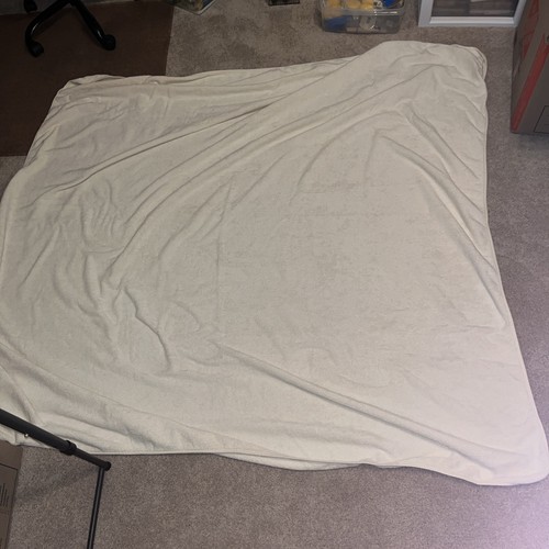 DUXIANA KING SIZE Mattress  Cover - Protector -  Cream - 76x 80” - 100% Cotton