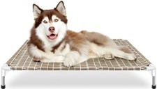 Elevated Dog Bed - Raised Dogs Beds for Large Dogs, Portable Indoor  Outdoor...