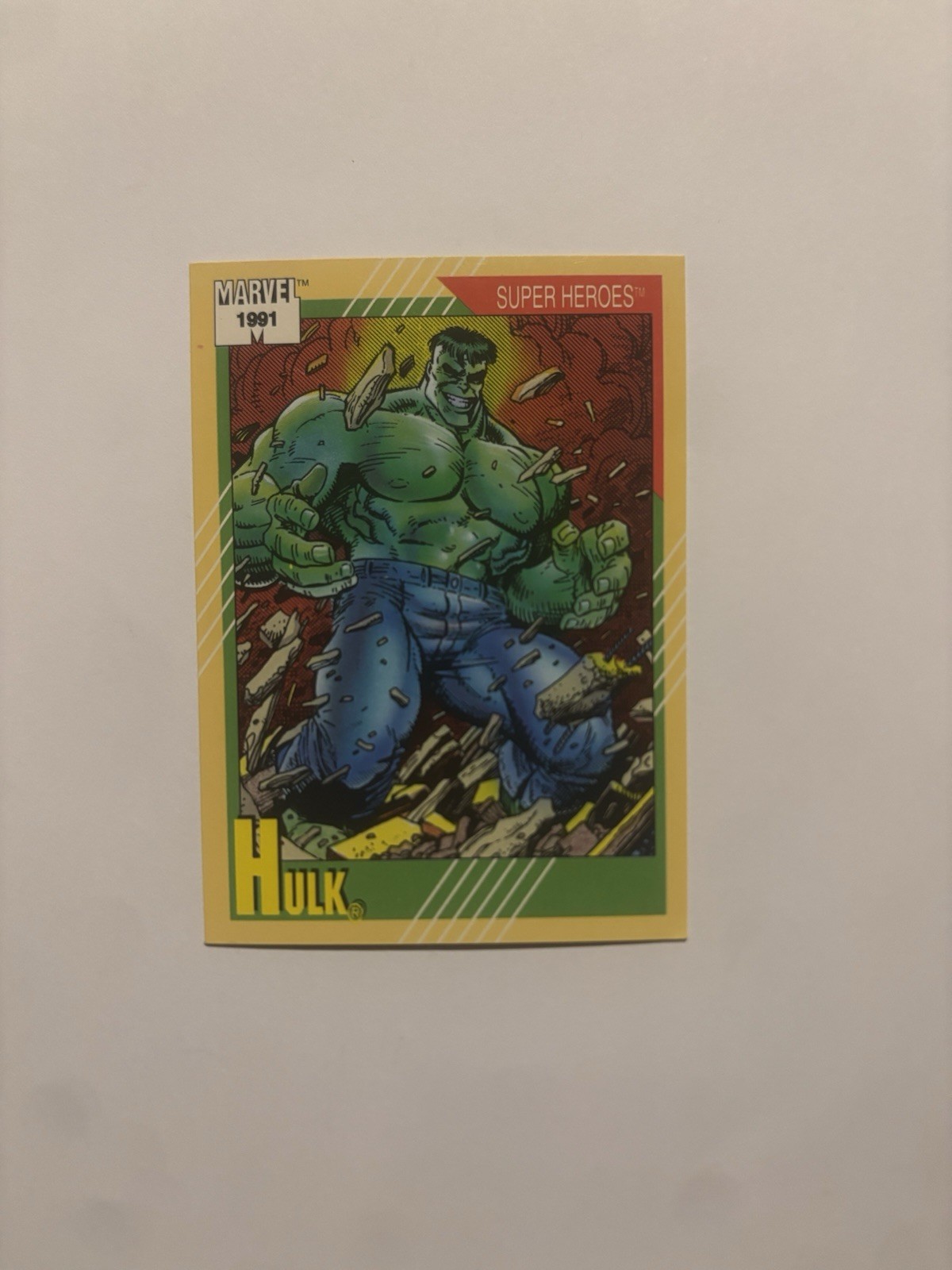 1991 Impel Marvel Universe Series II Super Heroes Hulk #53 PSA 10 Gem MT