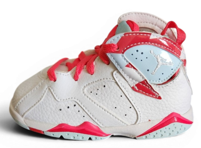 Air Jordan 7 Retro TD "Hare 2.0" Style 705418-104 Sz 7c