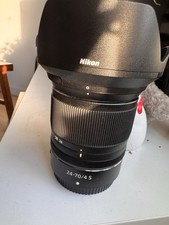 Nikon Nikkor Z 24-70mm F/4 S Lens for Nikon Z Mount