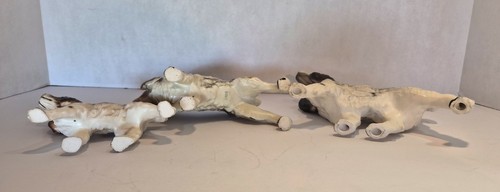 Vintage Familie von 3 Spaniel Japan Porzellan Hunde Figuren (B). - Bild 5 von 5
