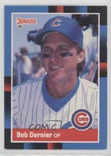 1988 Donruss Bob Dernier (Solid Blue Upper Left Corner) #392 10r3