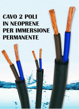 H07RN8-F - CAVO IN NEOPRENE PROFESSIONALE PER IMMERSIONE PERMANENTE IN ACQUA