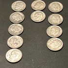 35 Roosevelt Dimes 5x60,2x61,4x62,11x63,13x64 Silver Coins
