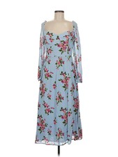Reformation Women Blue Casual Dress 8