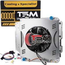 3-Row Radiator Shroud Brushless Fan For 1987-...