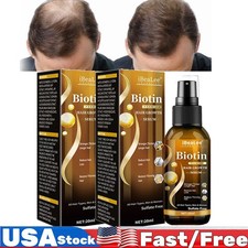 Biotin Hair Growth Spray Anti Hair Loss Fast Regrowth Scalp Treatment Serum