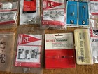 Vintage Estate Electronics Repair Parts Resistors Transistors Capacitor NOS Lot