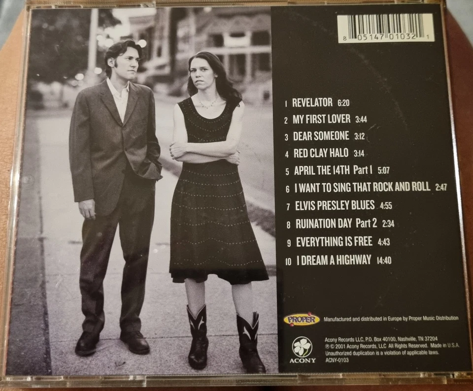 Time (The Revelator) by Gillian Welch (CD, 2001) ACONY USA - Image 2 of 2