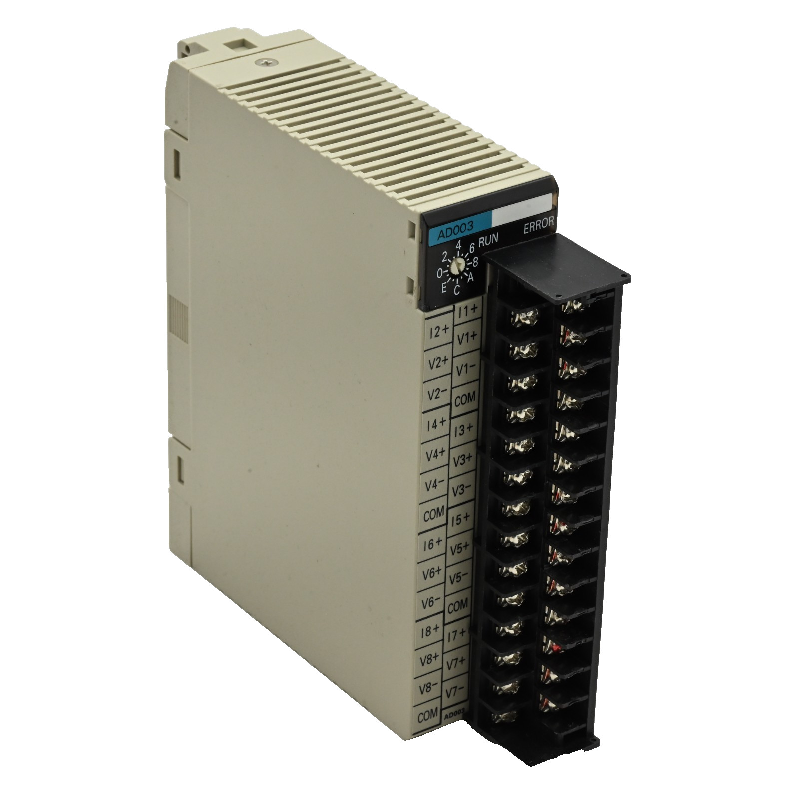 Omron C200H-AD003 A/D Unit 1-5V 4-20mA 8-Point Analog Input Module