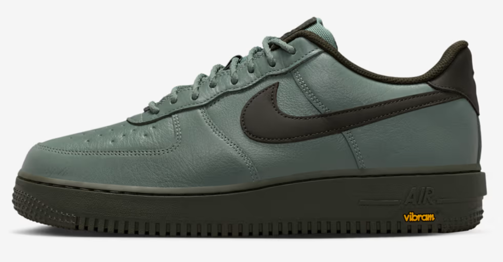 Nike Air Force 1 GTX Vibram Men's Shoes Clay Green/Speed Yellow