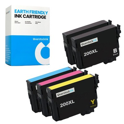 5PK OSI 200XL Printer Ink Compatible for Epson Expression XP-310 XP-400 XP-410