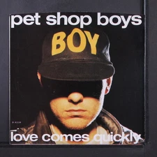 PET SHOP BOYS: love comes quickly / that's my impression EMI AMERICA 7" Single