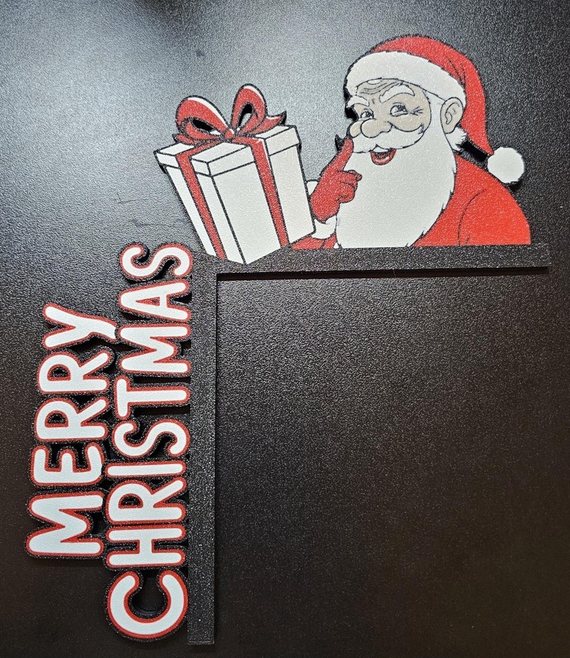 Weihnachts Türdekoration Aus Holz - Bunte Ecken Deko Für Eingangsbereich