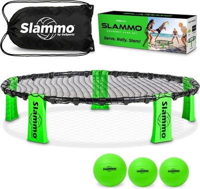 GoSports Slammo Game Set   Ultimate Lawn and Beach Game for Outdoor Fun