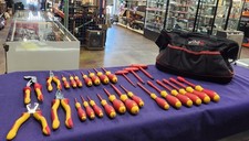 WIHA 27 Piece Insulated Tool Set,1000VAC Max 53KG89 with Bag