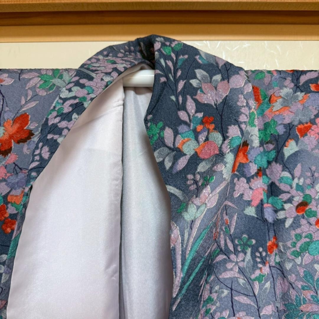 Kimono Washable Small Pattern Polyester Tall Size… - image 5