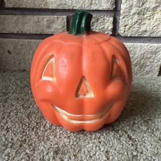 Vintage Gurley Jack O’ Lantern Pumpkin Candle