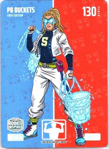 2026 Bo Jackson Battle Arena PB Buckets ICE Logofoil Paige Bueckers Logofoil SP
