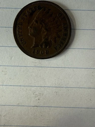 1909 Indian Head Cent -Liberty -RB-Good Looking Coin