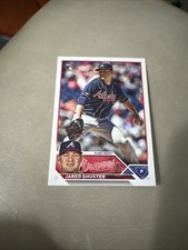 Jared Shuster Rookie 2023 Topps Update Series #US324 RC Atlanta Braves
