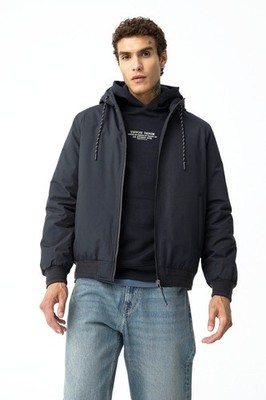 blaue Herrenjacke winddicht Tiffosi Blau
