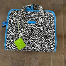 NWT Vera Bradley Camocat Travel Hanging Organizer Animal Print Vacation Toiletry