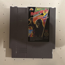 LJN Friday the 13th Nintendo NES NTSC-U/C Action Adventure Horror Sleeve