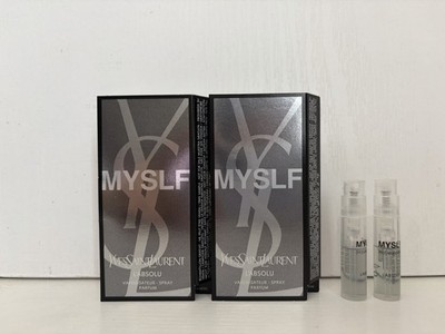2 X YVES Saint Laurent Myself L Absolu 1.2ml Sample Sprays