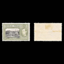 9227: Trinidad & Tobago SG253 24c Black & Olive 1938 Sc#58 Mi141 Used C£12