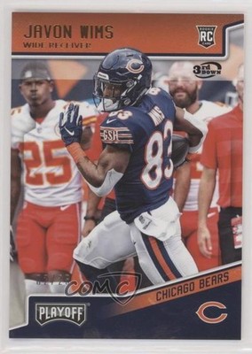 2018 Panini Playoff Rookies 3rd Down 2/25 Javon Wims #278 Rookie RC fm0