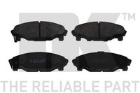 NK Bremsbelagsatz Scheibenbremse 225109 FüR Charade G200 G202 Daihatsu Move 4 G3