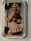 1 oz .999 Silver Finished in Three Strokes Hot Golfing Girl Colorized