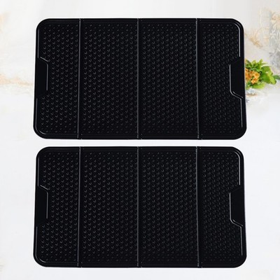  2 Pcs Auto Armaturenbrett Matten Armaturenbretter Anti-Rutsch-Pads