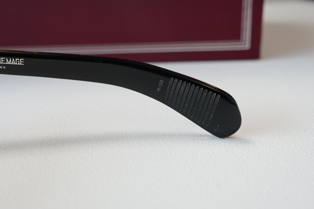 JACQUES MARIE MAGE Vendome Black Fade Sunglasses New - Gem