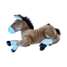 Aurora Super Flopsies Cody rare extra large 30 plush brown horse stuffed animal