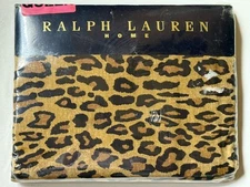 NEW RARE! RALPH LAUREN Guinevere *ARAGON *QUEEN FLAT SHEET Animal LOTS LISTED!