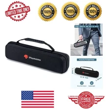 Black Printer Bag with Padded Protection for Mobile Printers - 10 Liters