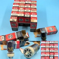 Lot Of 20 - Vintage RCA Vacuum Tubes For Radio Electronic
