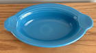 2 NEW FIESTA OVAL INDIVIDUAL CASSEROLE BAKING DISHES 9 1/4"  PEACOCK — photo 5