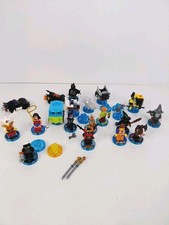 Lote a granel de figuras, piezas y discos de personajes Lego Dimensions