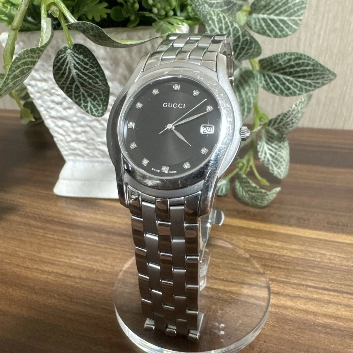 グッチダイヤモンド腕時計 Gucci Diamond Accent Wristwatches for Men for sale | eBay