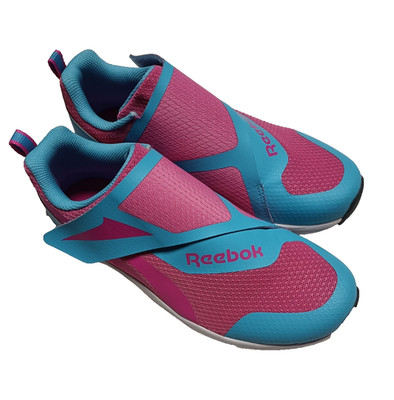 Reebok Unisex Kinder Equal Fit Adaptive Laufschuh, Pink/Blau, Gr.38, NEU