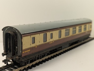 Hornby Dublo Spurweite OO Stanier Brake Coach Schokolade & Creme
