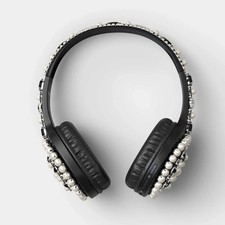 Embellishment on-Ear Headphones - Heyday Jewel Black